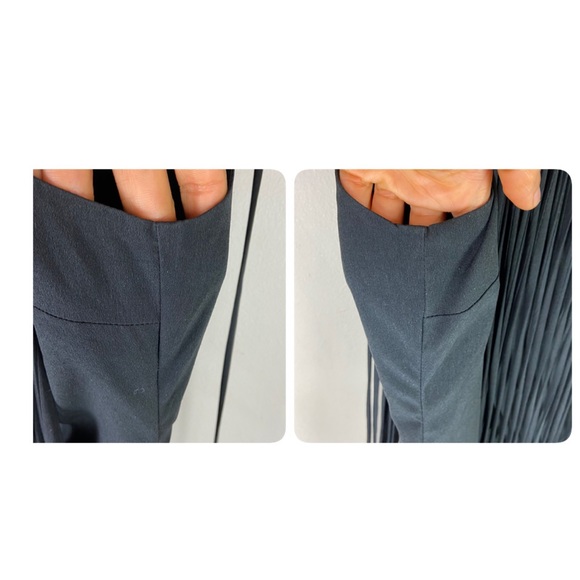 Black full length fringe midi dress - Picture 4 of 6